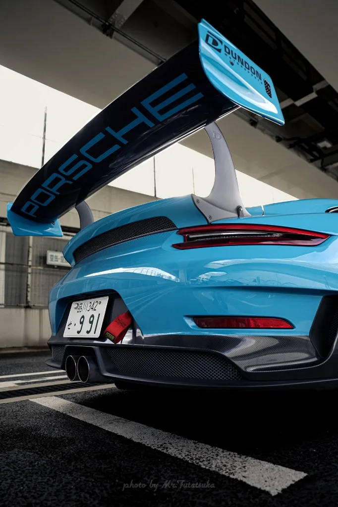 BlueRS号のリアウイング